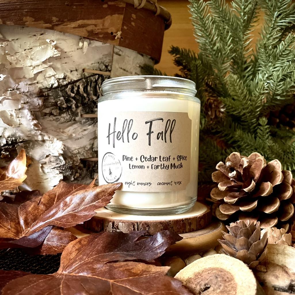 Hello Fall | 8 oz. Coconut Wax Candle