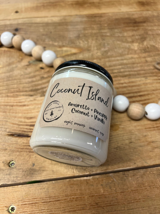 Coconut Island | 8 oz. Coconut Wax Candle