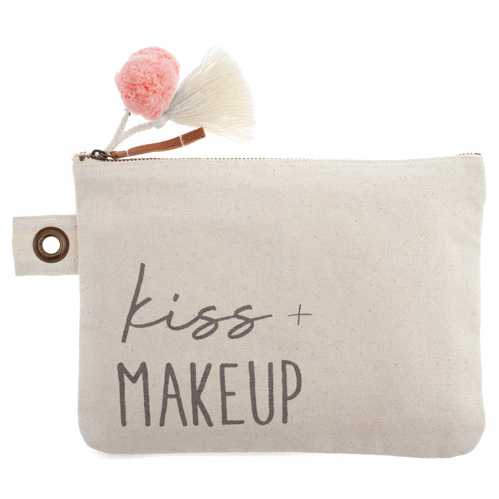 Kiss and Make Up | Canvas Carry All Bag