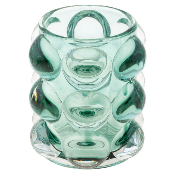 Lucia Hobnail Votive | Teal