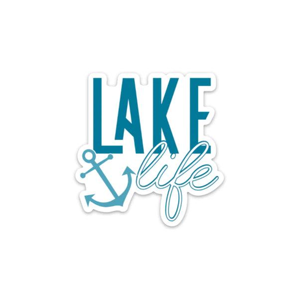 Lake Life Anchor - Decal