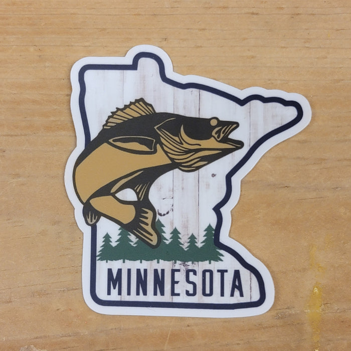 MN Walleye - Decal