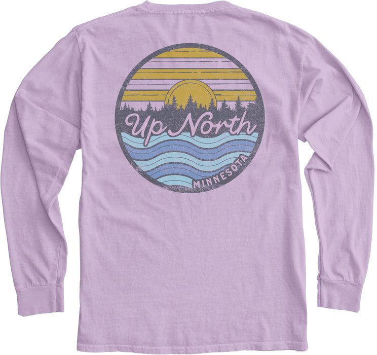 Up North  Vibes | Wisteria Long Sleeve