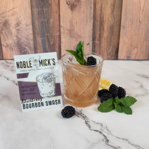 Blackberry Bourbon Smash | Single Serve Craft Cocktail