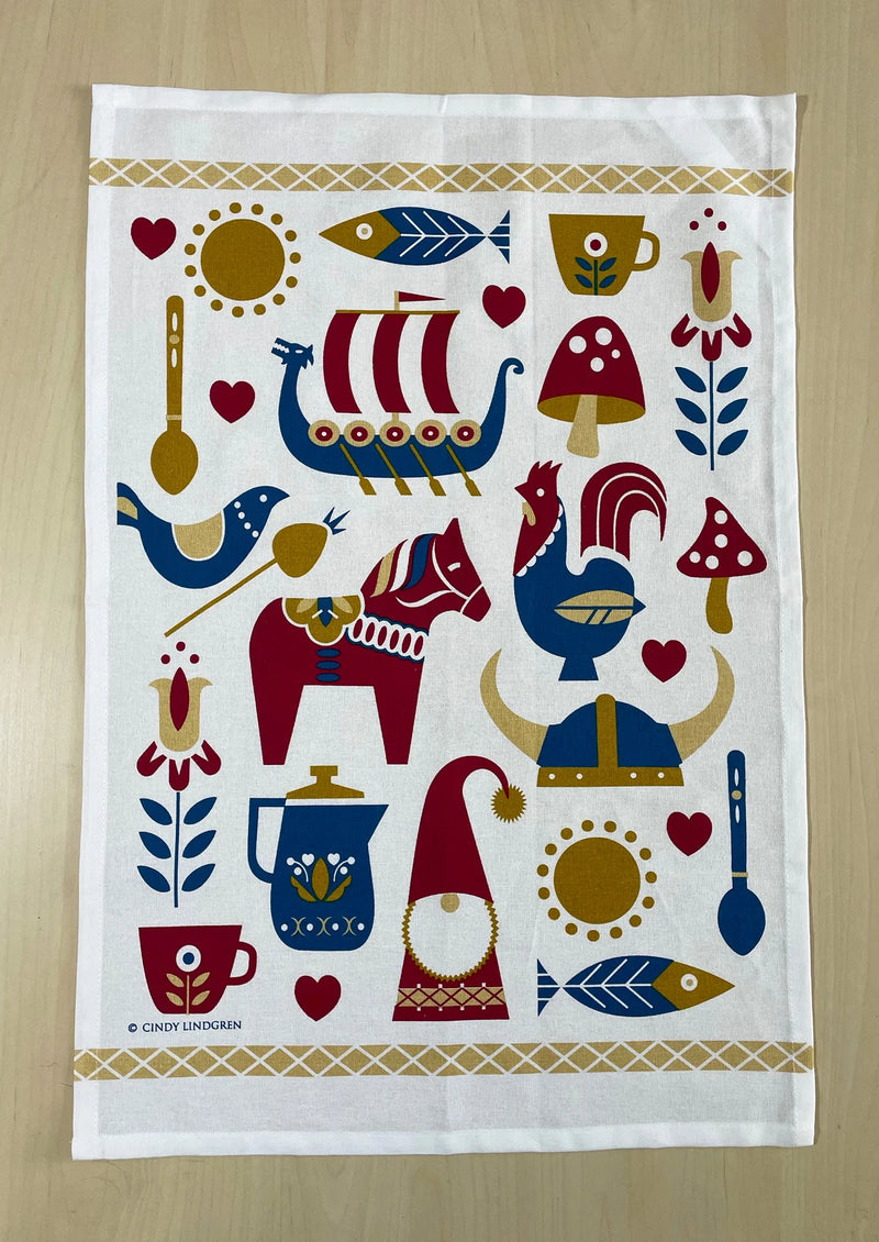 Nordic Love Tea Towel