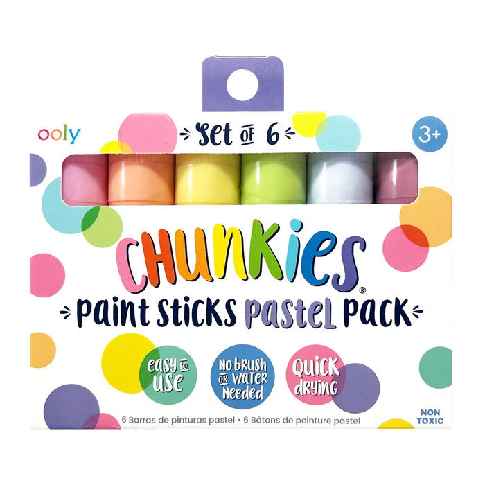 Chunkies Paint Sticks - Pastels - Set of 6