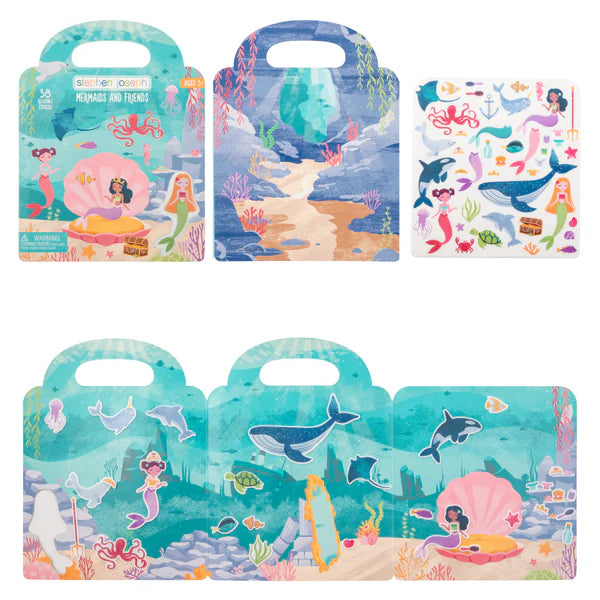 Mermaid Reusable Sticker Book