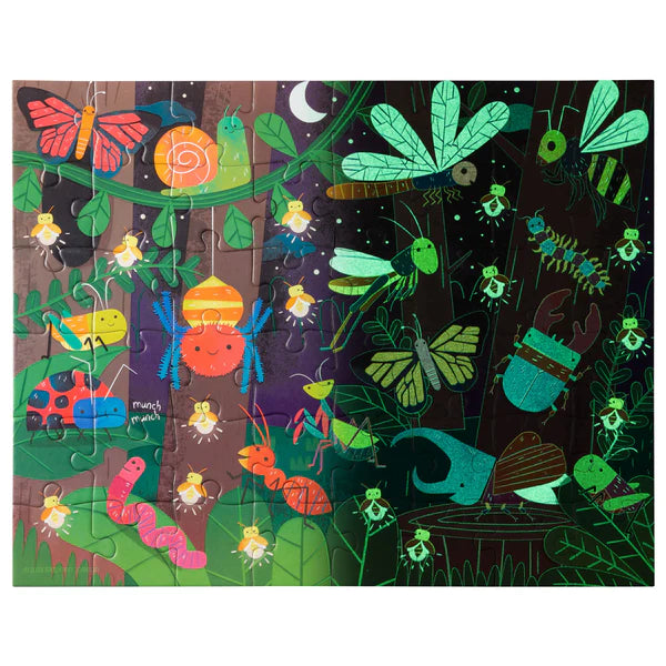 Forest Bugs | 48 pcs. Glow in the Dark Puzzle