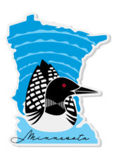 Minnesota Loon - Decal