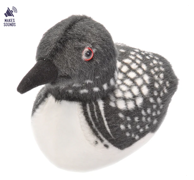 Common Loon Stuffed Animal with Sound