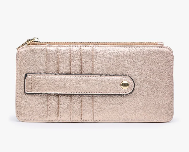 Rose Gold | Saige Wallet — Compass Rose