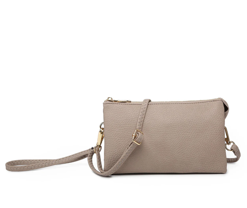 Fog Gray | Riley Crossbody/Wristlet