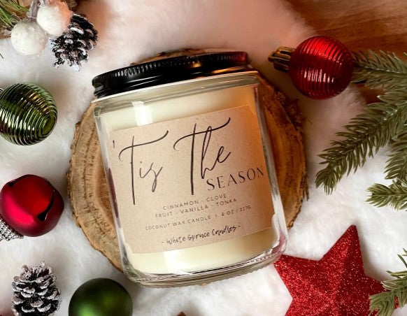 Tis the Season | 8 oz. Coconut Wax Candle