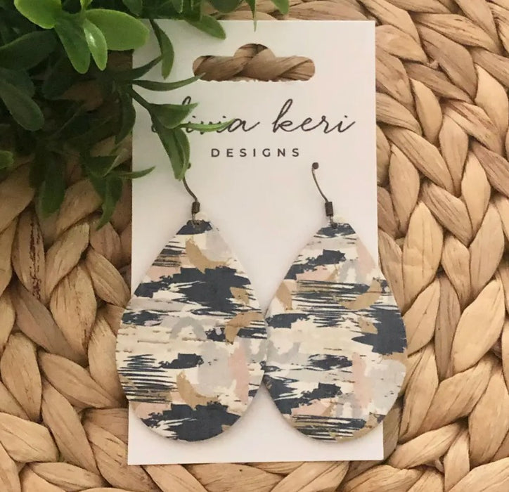 Brittany - Autumn Paintbrush | Earrings