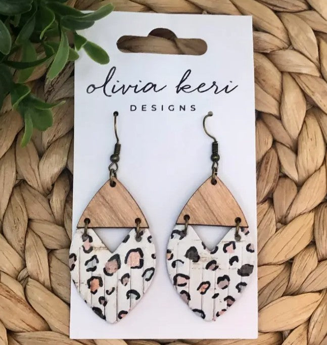 Josie - Boho Leopard | Earrings