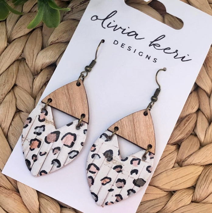 Josie - Boho Leopard | Earrings