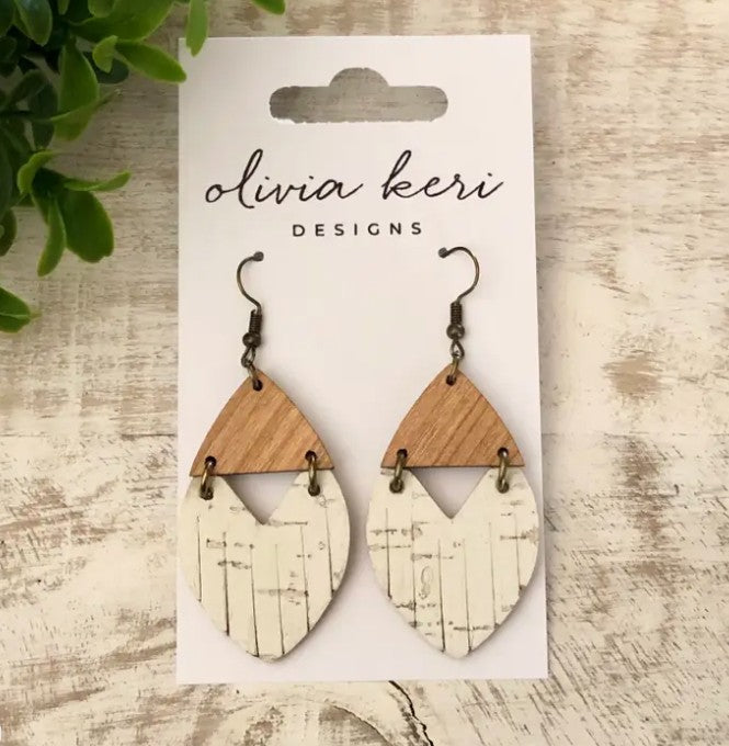 Josie - White Birch | Earrings