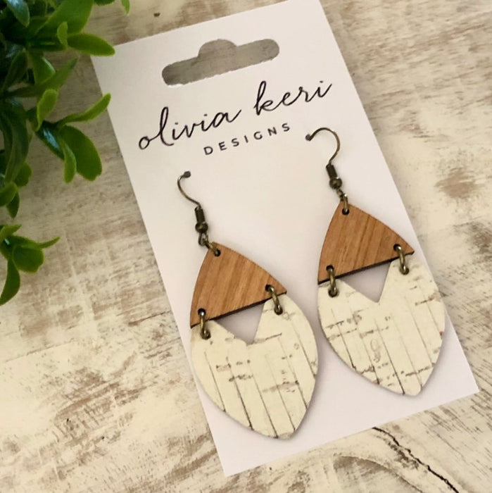 Josie - White Birch | Earrings