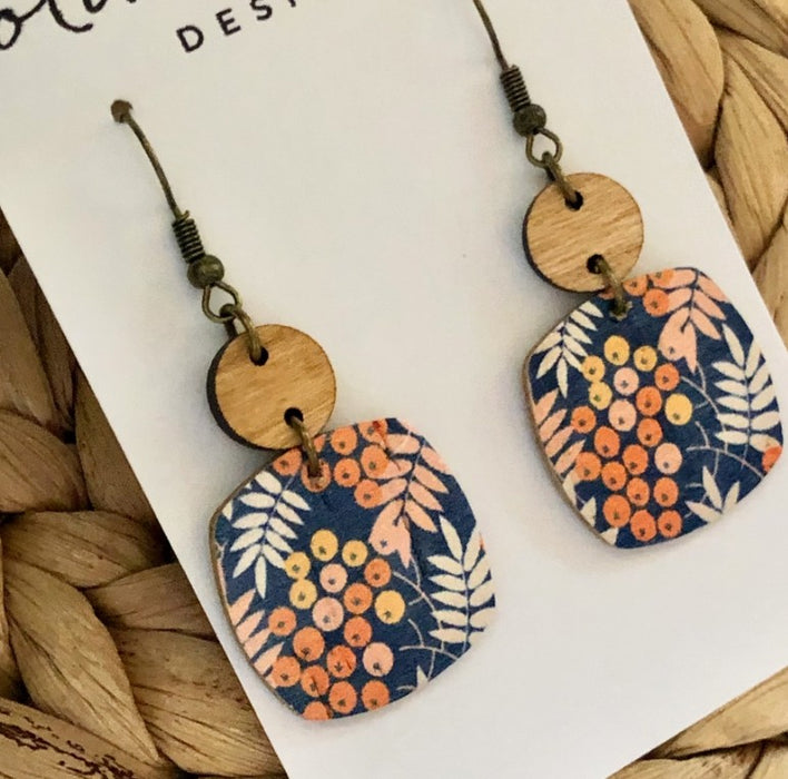 Nora - Fall Berry | Earrings