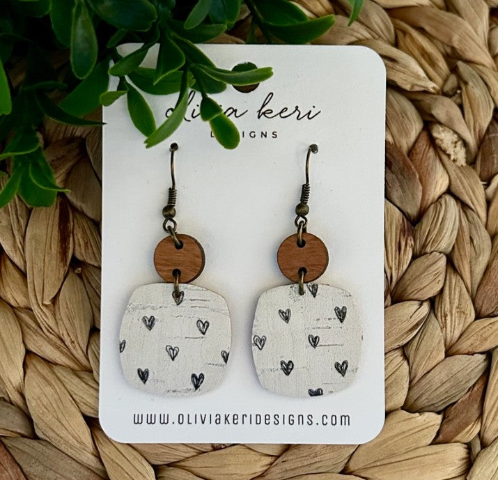 Nora - Simple Hearts | Earring