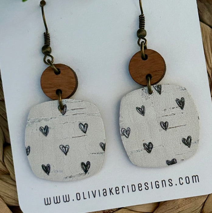 Nora - Simple Hearts | Earring