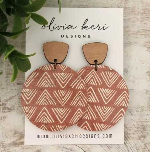 Everly - Ethnic Brush | Earrings