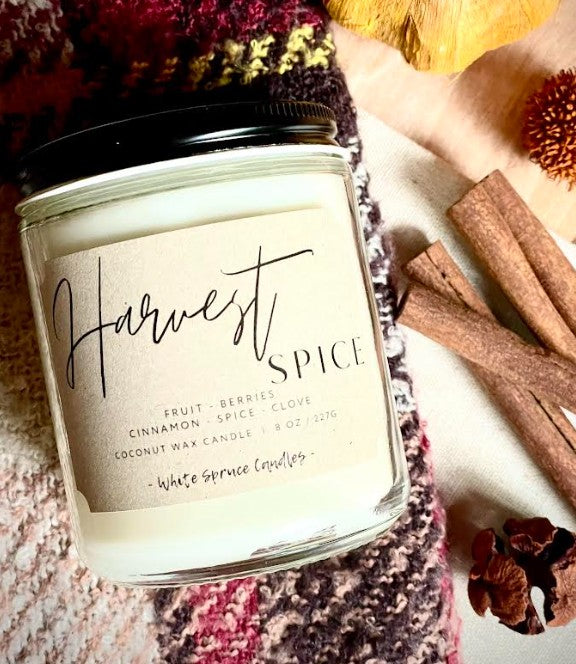 Harvest Spice | 8 oz. Coconut Wax Candle
