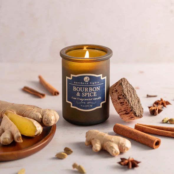 Bourbon + Spice | Spirits Candle 5 oz.