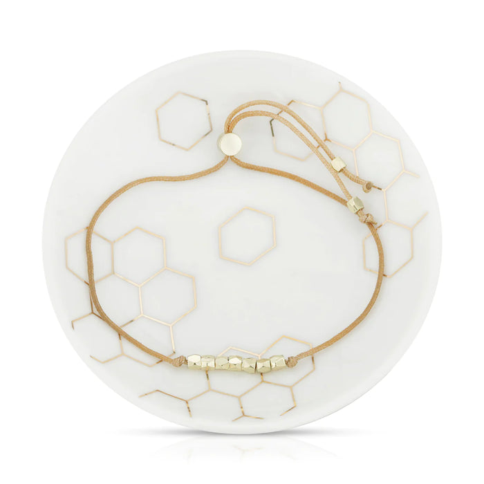 Sweet as Honey Bracelet + Dish Set