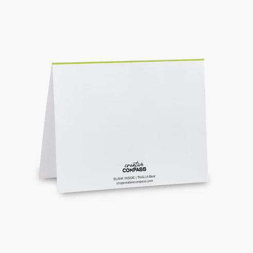 TAALLA Bear - Notecard