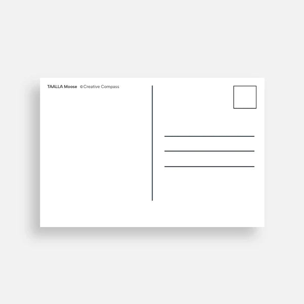 TAALLA Moose | Postcard