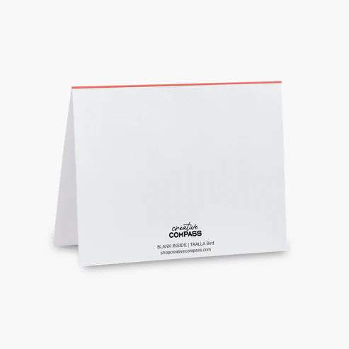 TAALLA Bird - Notecard