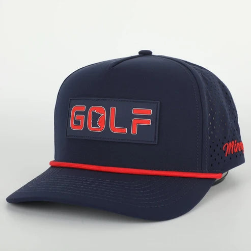 The Minny Golf | Premium Rope Snapback Hat