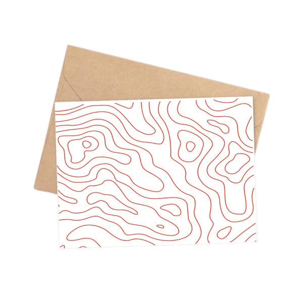 Topography - Note Card