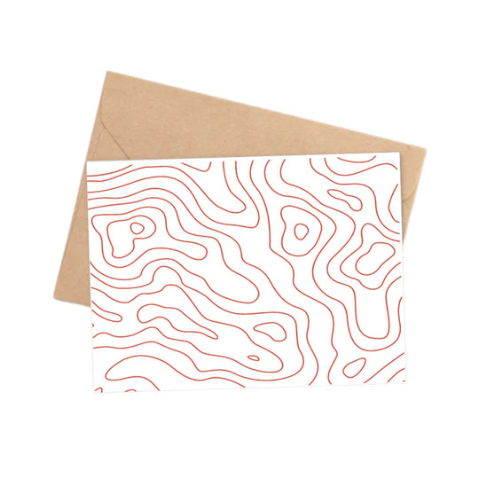 Topography - Note Card
