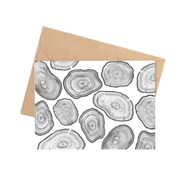 Tree Rings - Note Card