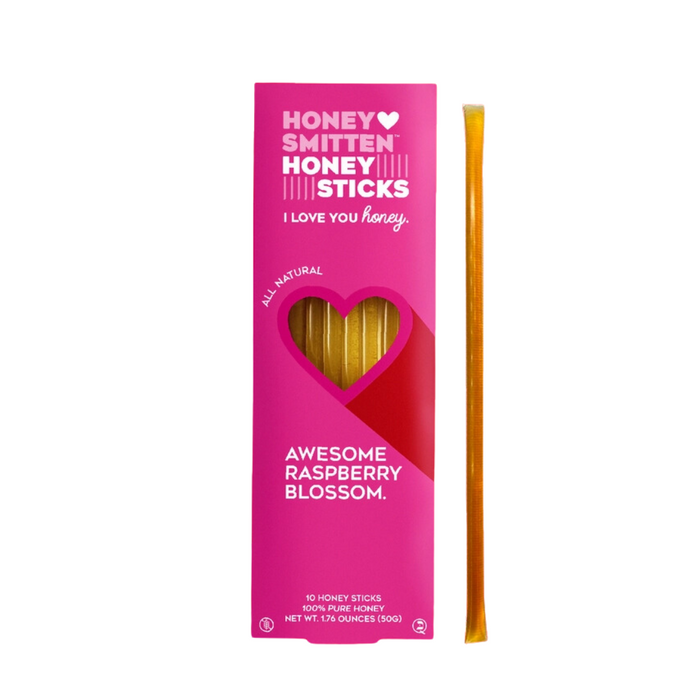 Awesome Raspberry Blossom | 10 pk Honey Sticks