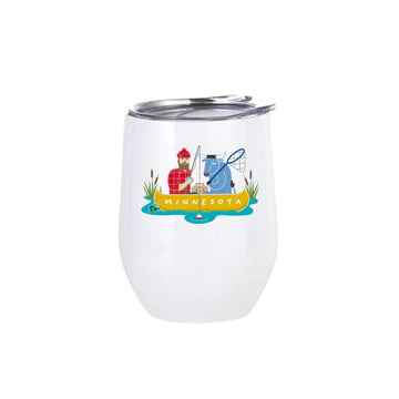 Drinkware | Fishing Paul Bunyan + Babe