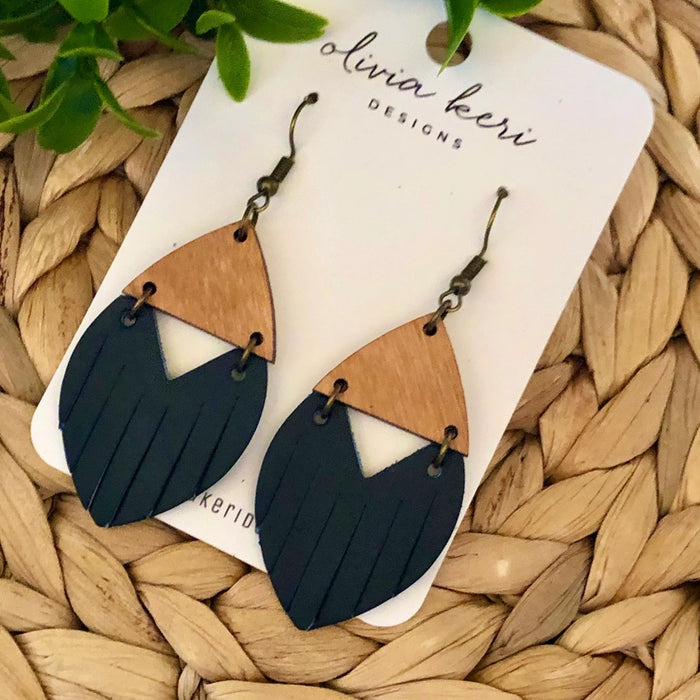 Josie - Navy | Earrings