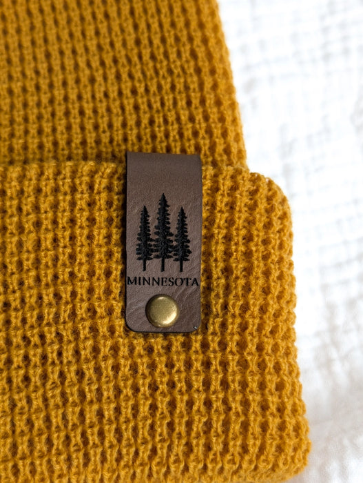 Minnesota Pines Waffle Beanie