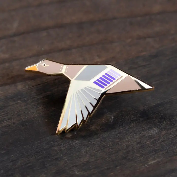 Female Mallard Enamel Pin