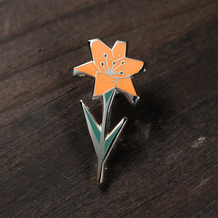 Tiger Lily Enamel Pin