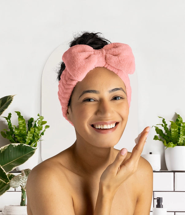 Take a Bow | Plush Spa Headband