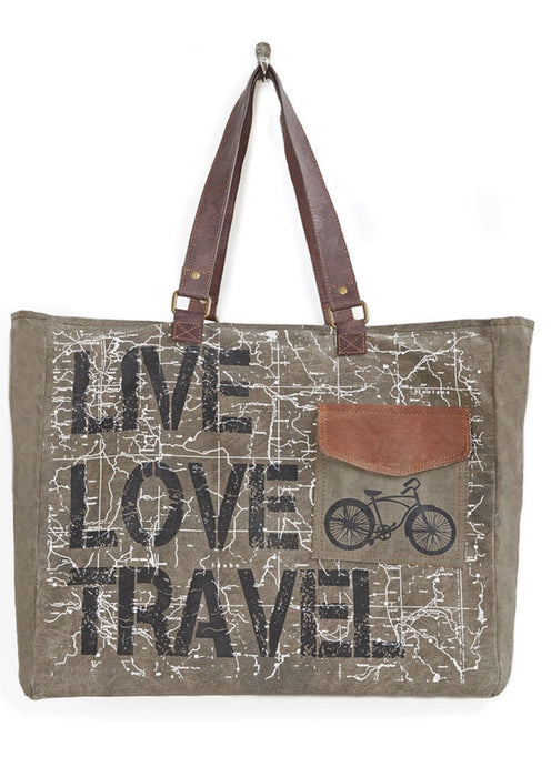 Live, Love, Travel - Weekender Tote