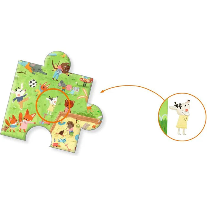 Little Friends' Garden 35 Piece Observation Puzzle & Poster