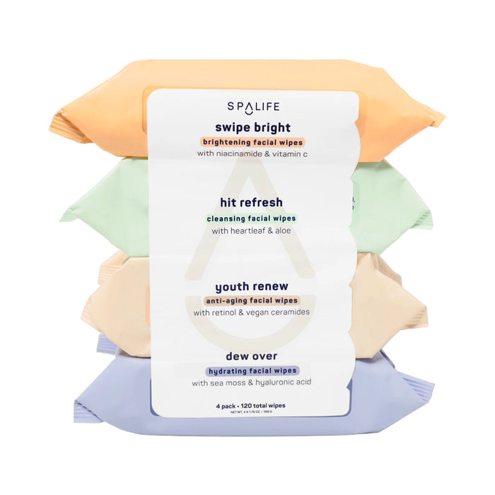 Facial Wipes Multi-Pack | 4 pk
