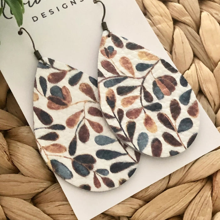 Brittany - Watercolor Branches | Earrings