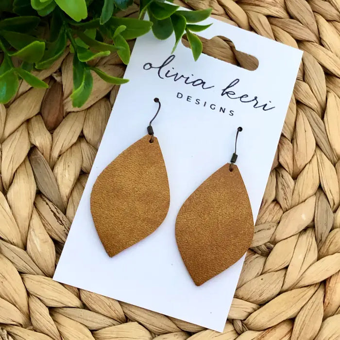 Olivia - Camel | Earrings