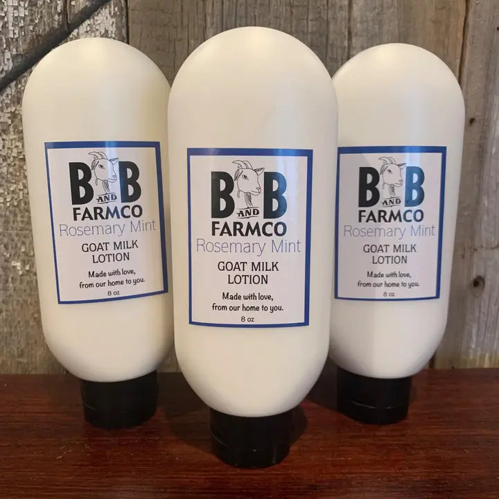 Rosemary Mint Goat Milk Lotion 8oz — Compass Rose