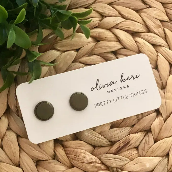 Olive | Pretty Little Things Studs